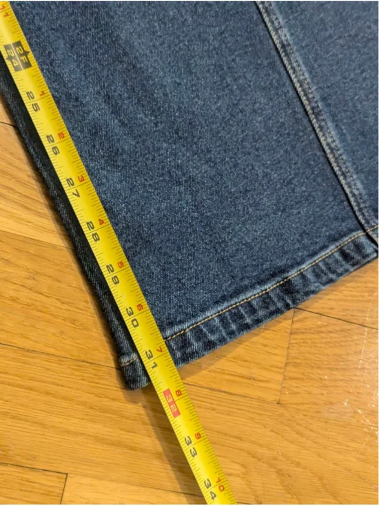 Bebe NWT High Waist Lace Up Wide Leg Jeans Size 32 - Picture 14 of 15